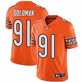 Nike Men & Women & Youth Bears 91 Eddie Goldman Orange NFL Vapor Untouchable Limited Jersey,baseball caps,new era cap wholesale,wholesale hats
